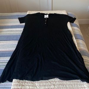 Black casual dress